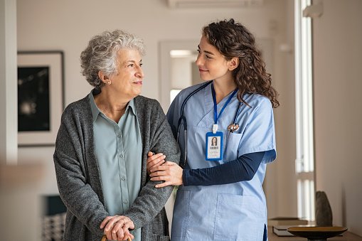 The difference between residential and nursing homes 